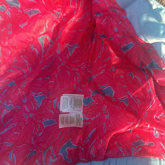 Lilly Pulitzer Isabelle Vest Size XXS Light Blue NWOT Never Worn - Picture 4 of 6